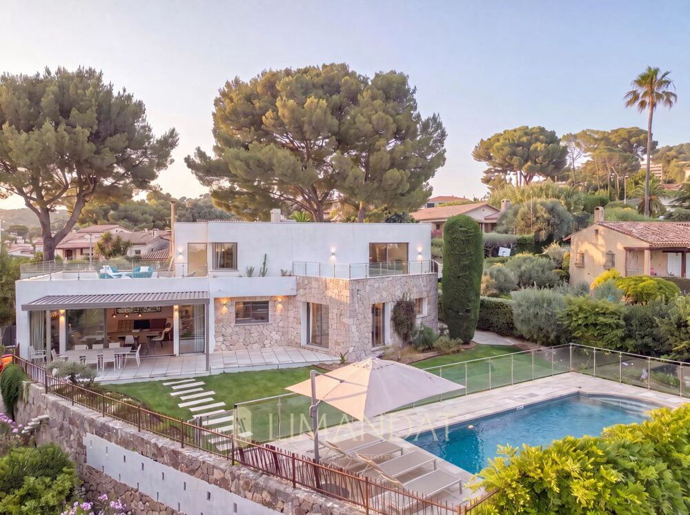 Location Maison Le Cannet - Villa 4 suites - Vue Mer - Piscine chauffée - Dépend Le cannet