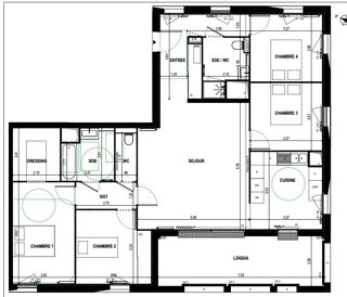  Appartement � vendre 5 pi�ces 112 m�