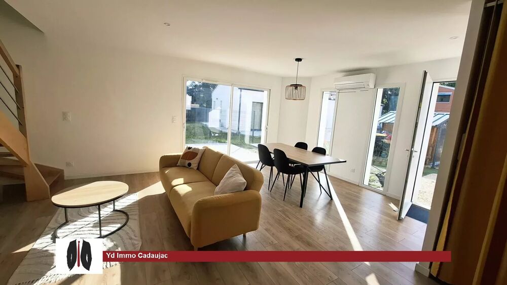 Maison contemporaine 85 m²  3 chambres  Fonctionnelle et conne