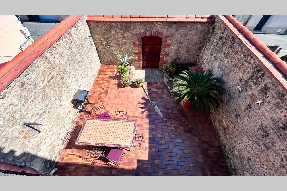 Vente Maison BELLE MAISON DE VILLAGE  AVEC PATIO, TERRASSES ET VUE SUR LES MO Argelès-sur-mer