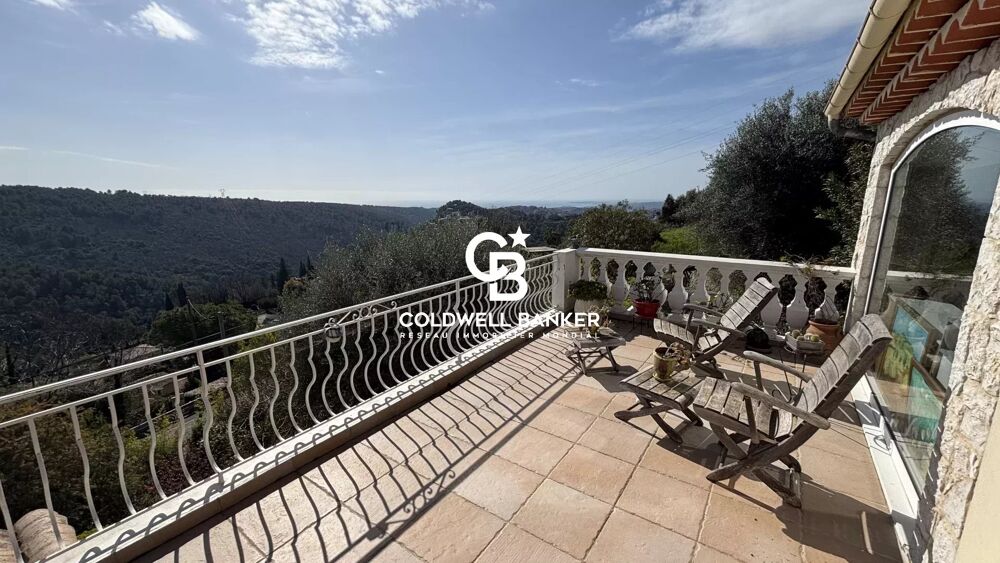 Maison avec vue mer panoramique à Vence
