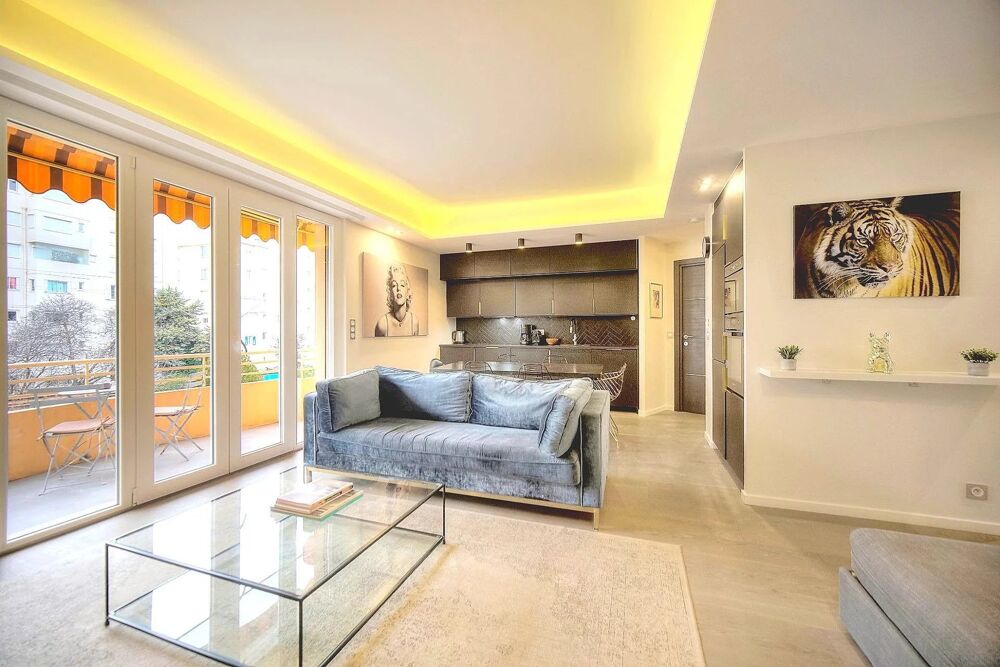 Cannes  secteur arrière Croisette  superbe appartement 3 pièce