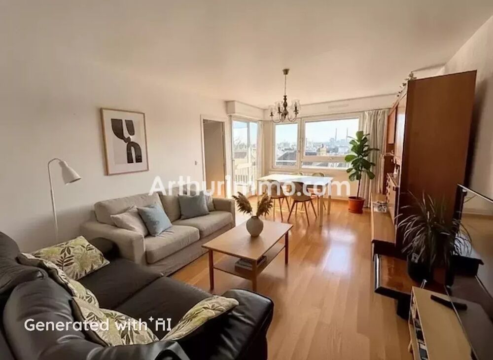 LE HAVRE RUE DE TOURNEVILLE APPARTEMENT F4 BALCON