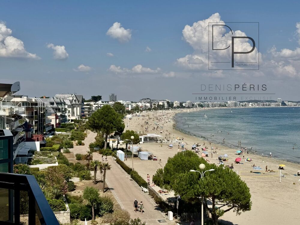 La Baule Face mer Plage Benoit T6 dernier étage