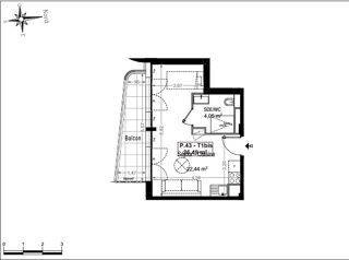  Appartement à vendre 1 pièce 26 m²