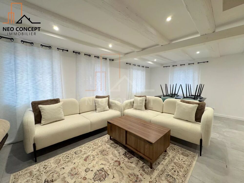 Vente Maison BRUMATH – Maison entièrement rénovée de 100 m² avec garage Brumath