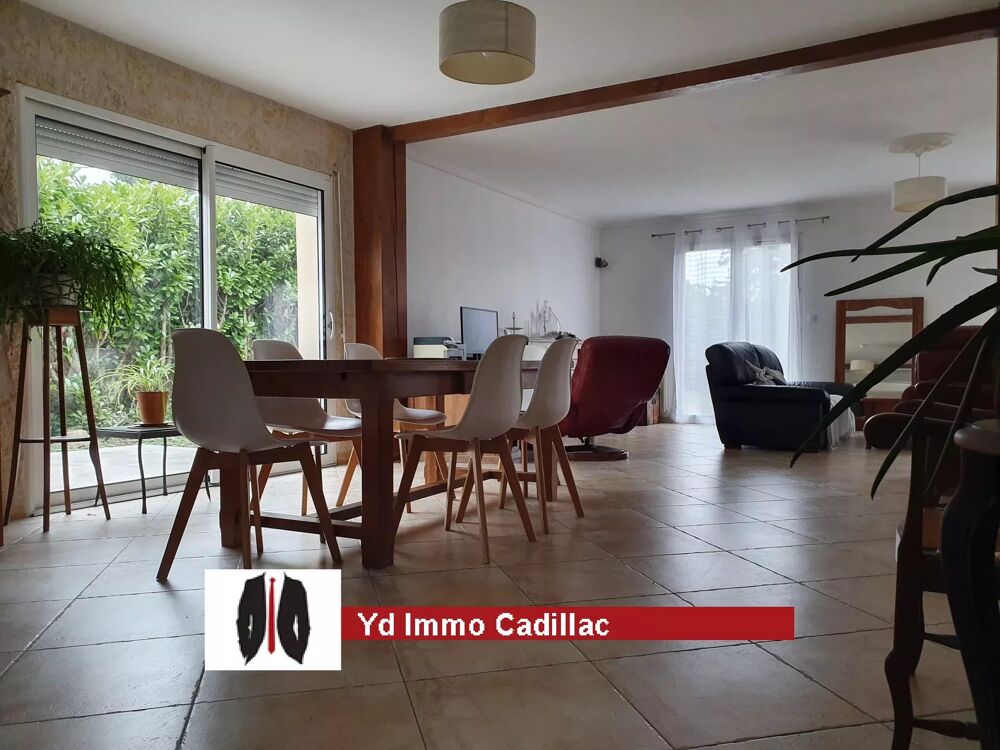 LANGON. 6 Pièces. 5 chambres, 176m². terrain 1200 m². double gar