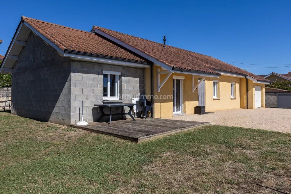 Vente Maison Maison de plain-pied de 2004 – Environ 130 m² -5 Chambres– Au ca Arandon