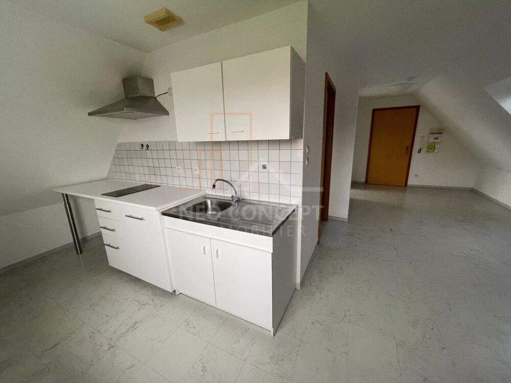À louer, appartement 2 pièces avec garage double