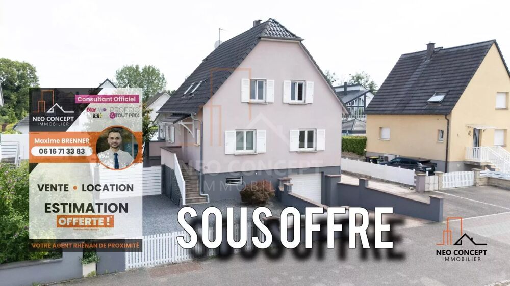 Vente Maison * DRUSENHEIM - Charmante maison de 111 m² de type 5 pièces avec Drusenheim