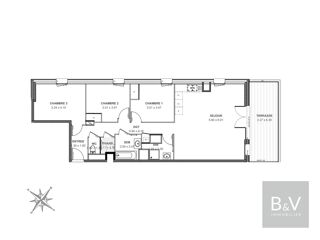  Appartement � vendre 4 pi�ces 1 m�