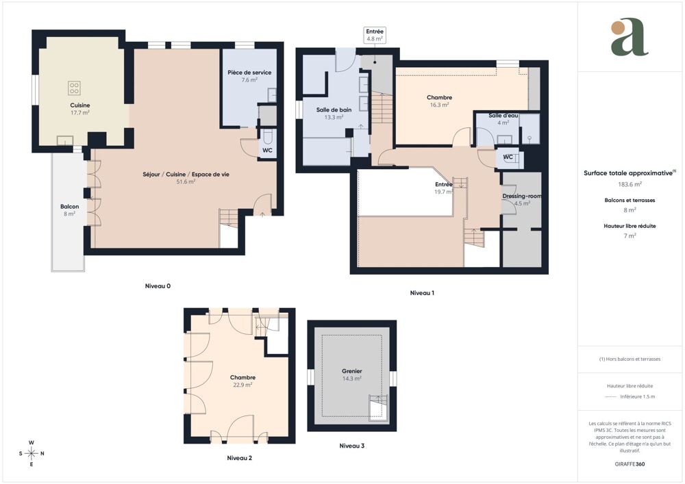 � vendre  Appartement Cergy (95000)