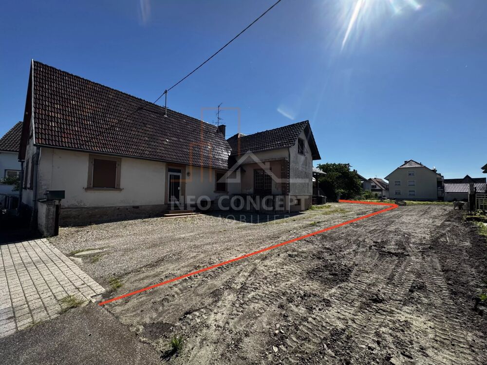 Maison de 2 logements à Beinheim à rénover.