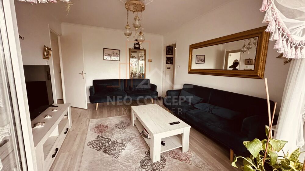 4 pièces 68m2 - cave, grenier, stationnement