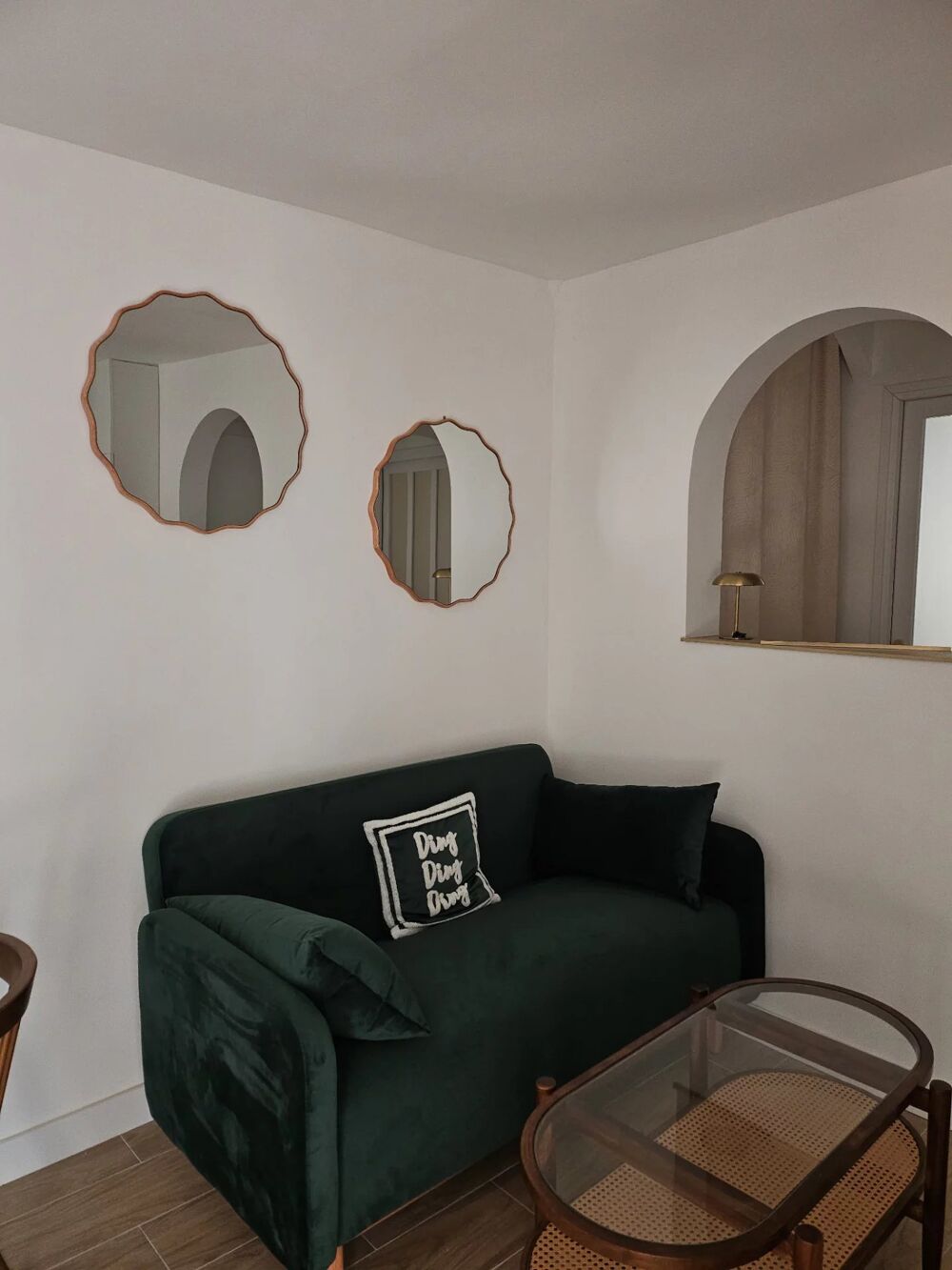 Trois pièces avec cave et terrasse de 10m²