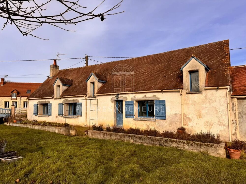 longère berrichonne de caractère à rénover 149 m² habitables et