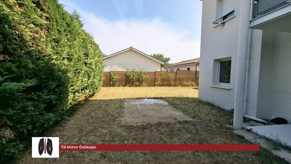 Cadaujac - Bien rare sur le secteur appartement T3 avec jardin p