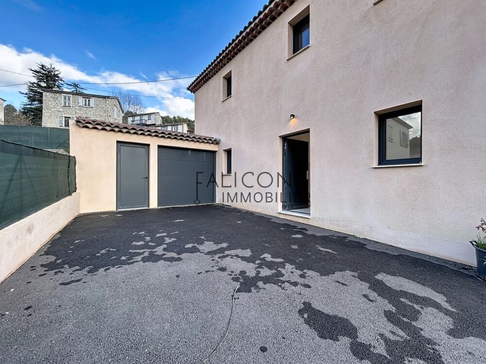 Vente Maison TOURRETTE-LEVENS – Villa récente avec piscine, au calme et proch Tourrette-levens
