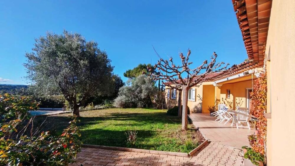 Vente Maison DRAGUIGNAN VILLA PLAIN PIED T5 132 M2  3 CHAMBRES PISCINE GARAGE Draguignan