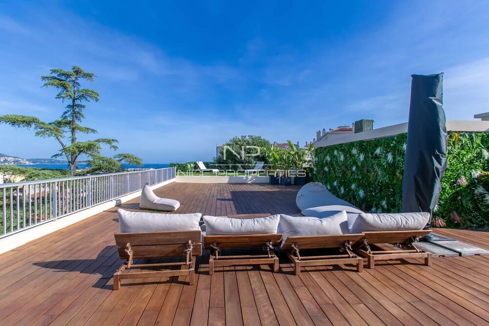 Nice sur le quartier de Fabron, joli Penthouse avec une très jol