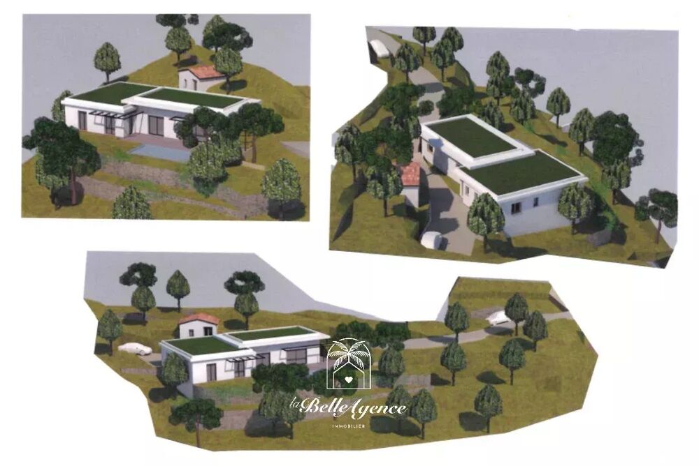 Vente Terrain Contes - Las Ayas - Terrain constructible 2560m² - Permis accord Contes