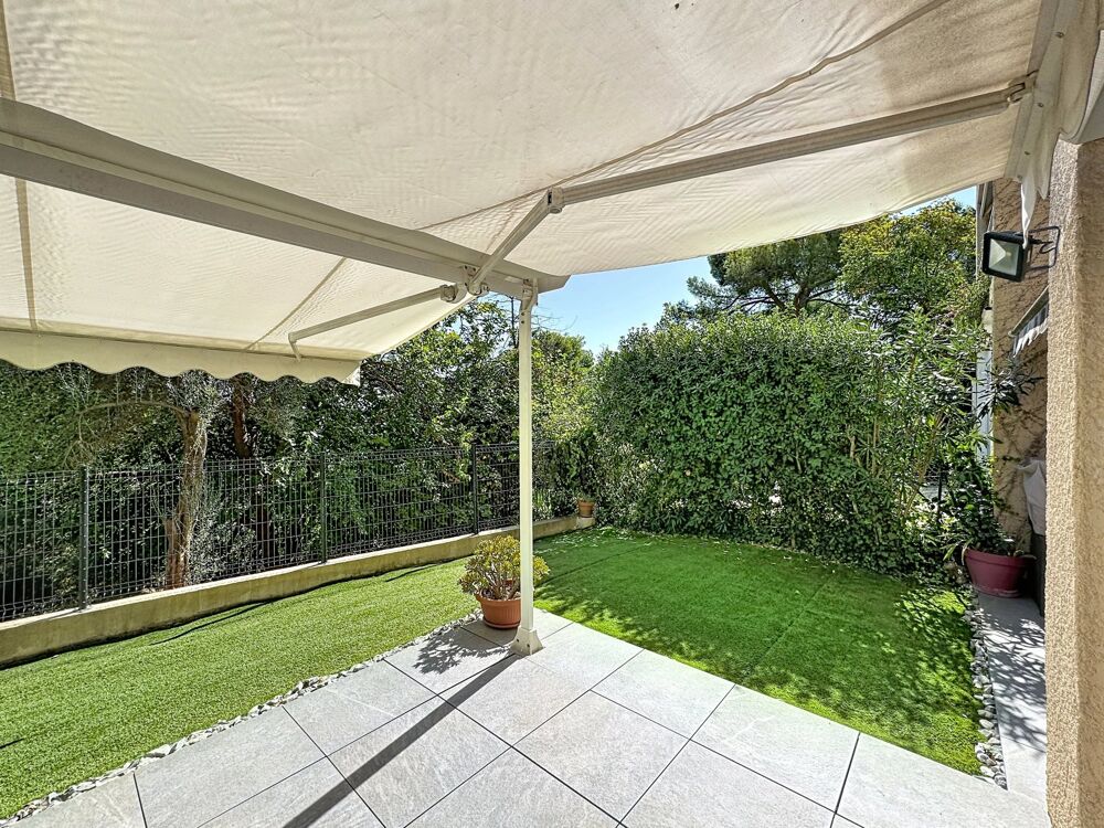 Vente Appartement ANTIBES – 3 PIÈCES – REZ-DE-JARDIN – TERRASSES, PISCINE & GARAGE Antibes
