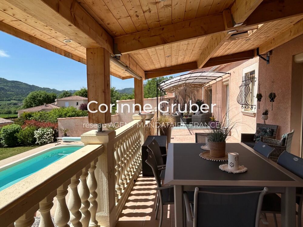 Vente Maison EXCLUSIVITÉ – Maison de type 4/5 de 112 m² avec garage et piscin Mallemoisson