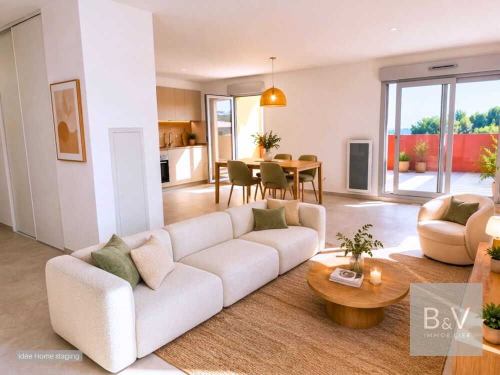 Magnifique appartement 4 pièces de 95 m² avec vaste terrasse et
