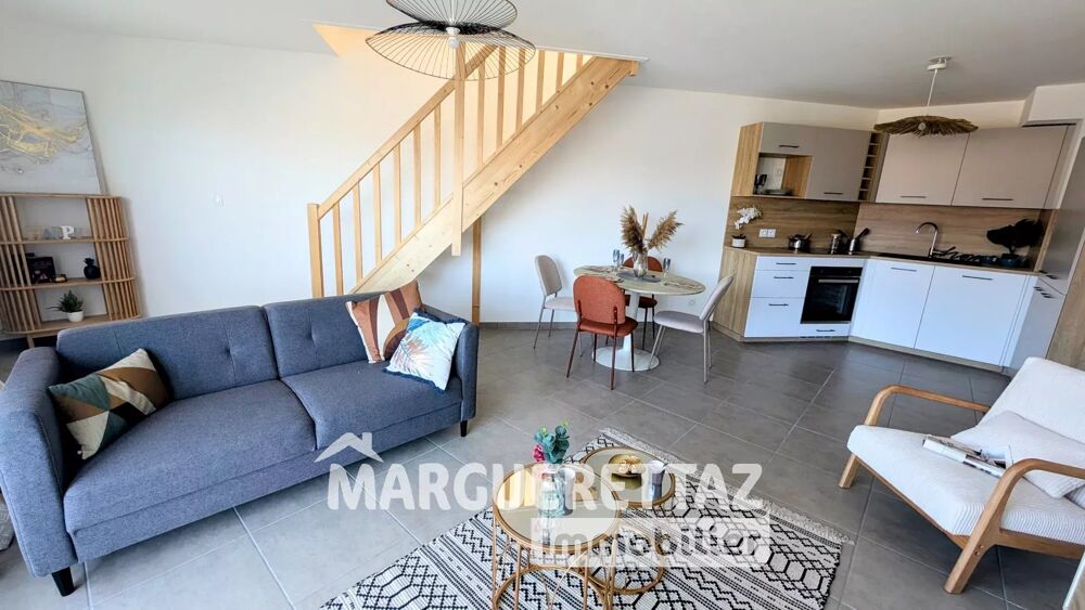 DUPLEX T4 avec balcon, cave et garage