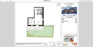  Appartement � vendre 2 pi�ces 44 m�