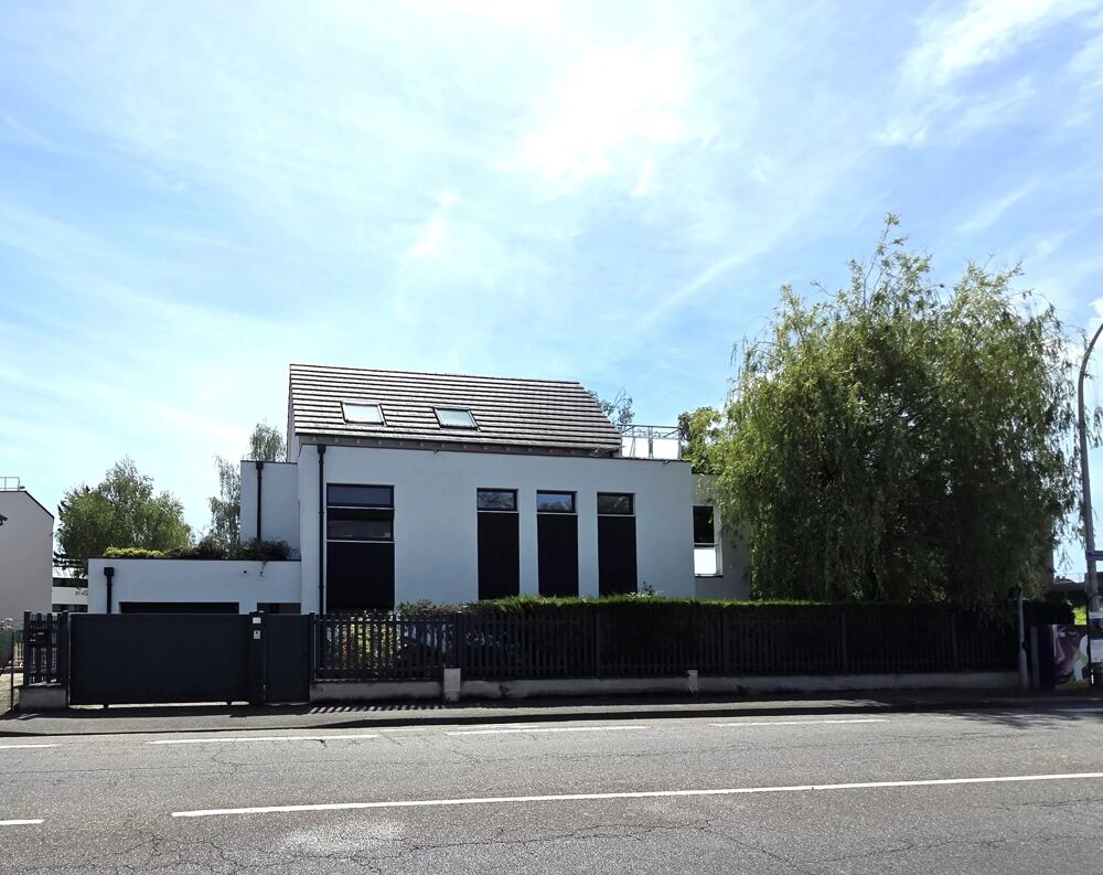 Vente Maison Robertsau , maison contemporaine de 188 m² sur 2.88 ares Strasbourg