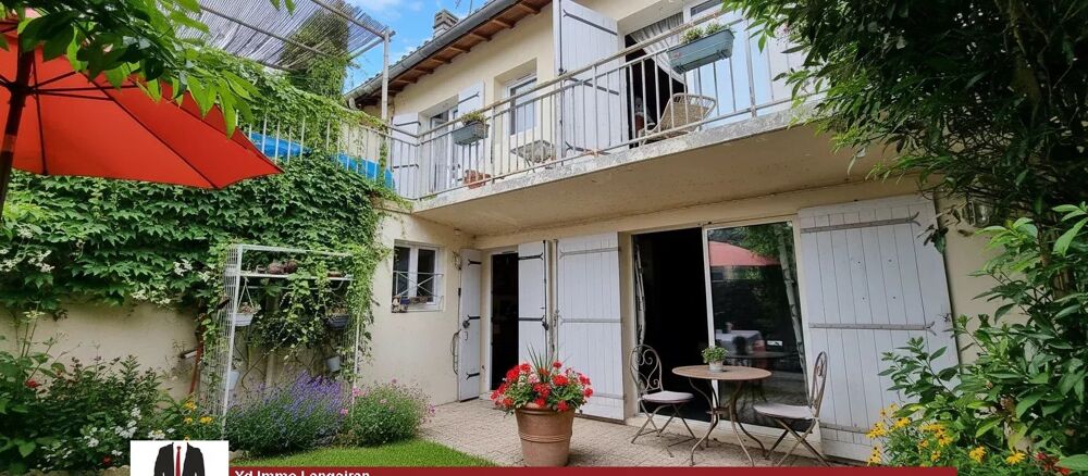 LANGOIRAN - Maison de charme 74 m2, 2 chambres, cour
