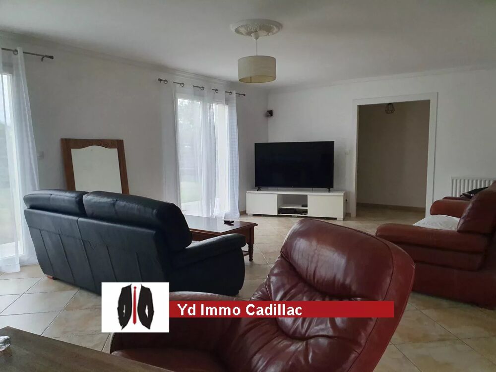 LANGON. 6 Pièces. 5 chambres, 176m². terrain 1200 m². double gar