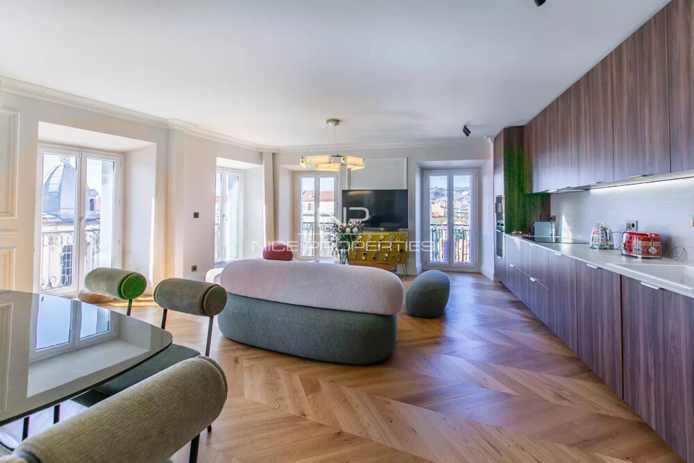 Vente Appartement Nice Centre, square Wilson, magnifique 4 pièces de 120 m² rénové Nice