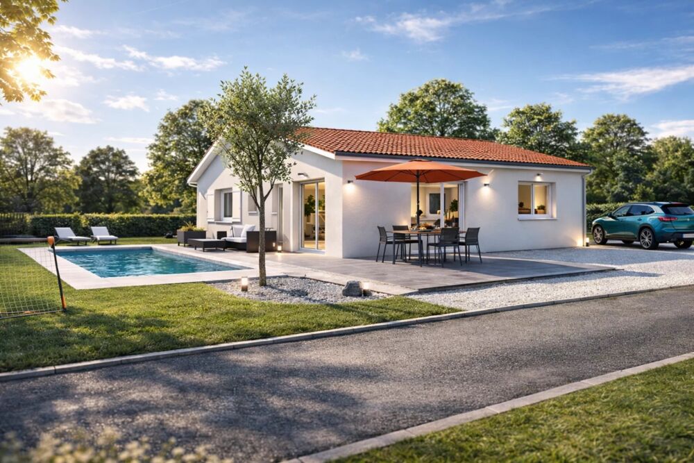 EXCEPTIONNEL RAPPORT QUALITÉ / PRIX  MAISON + TERRAIN À 159 000