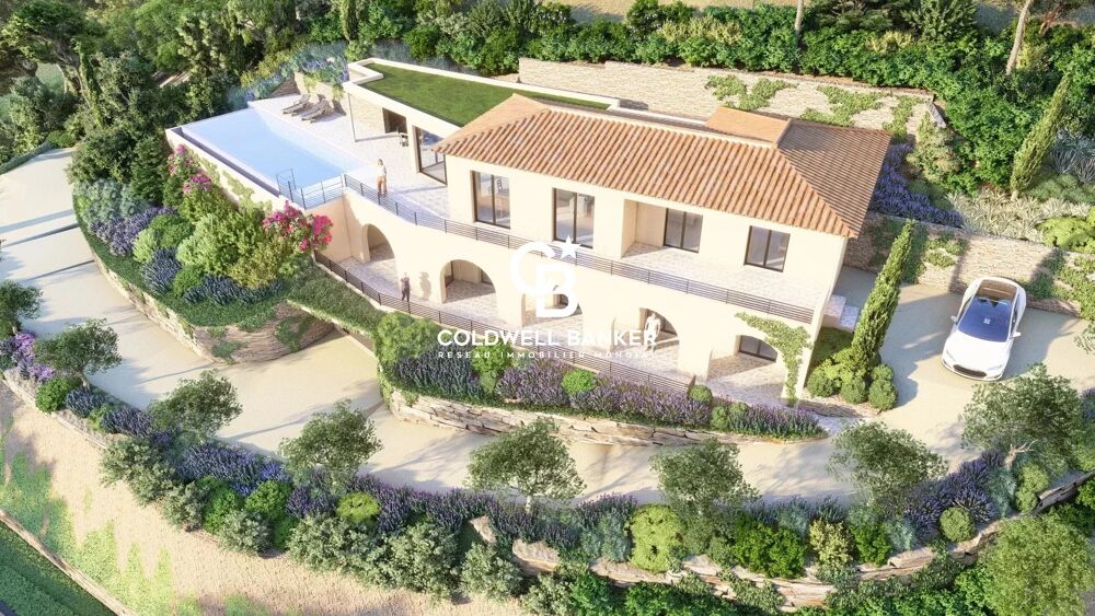 Vente Terrain Signature prestige : Terrain avec permis pour Villa Contemporain Rayol-canadel-sur-mer