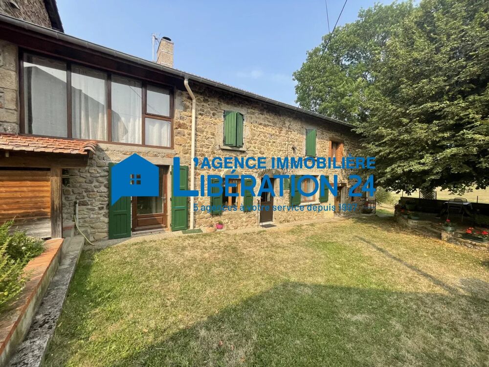 Vente Maison Maison en pierres 161 m² dont un studio indépendant Terrain 2680 Craponne-sur-arzon