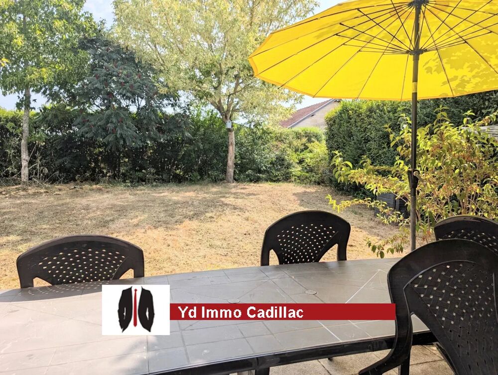 Cadillac Maison 3 ch garage jardin sans vis-à-vis