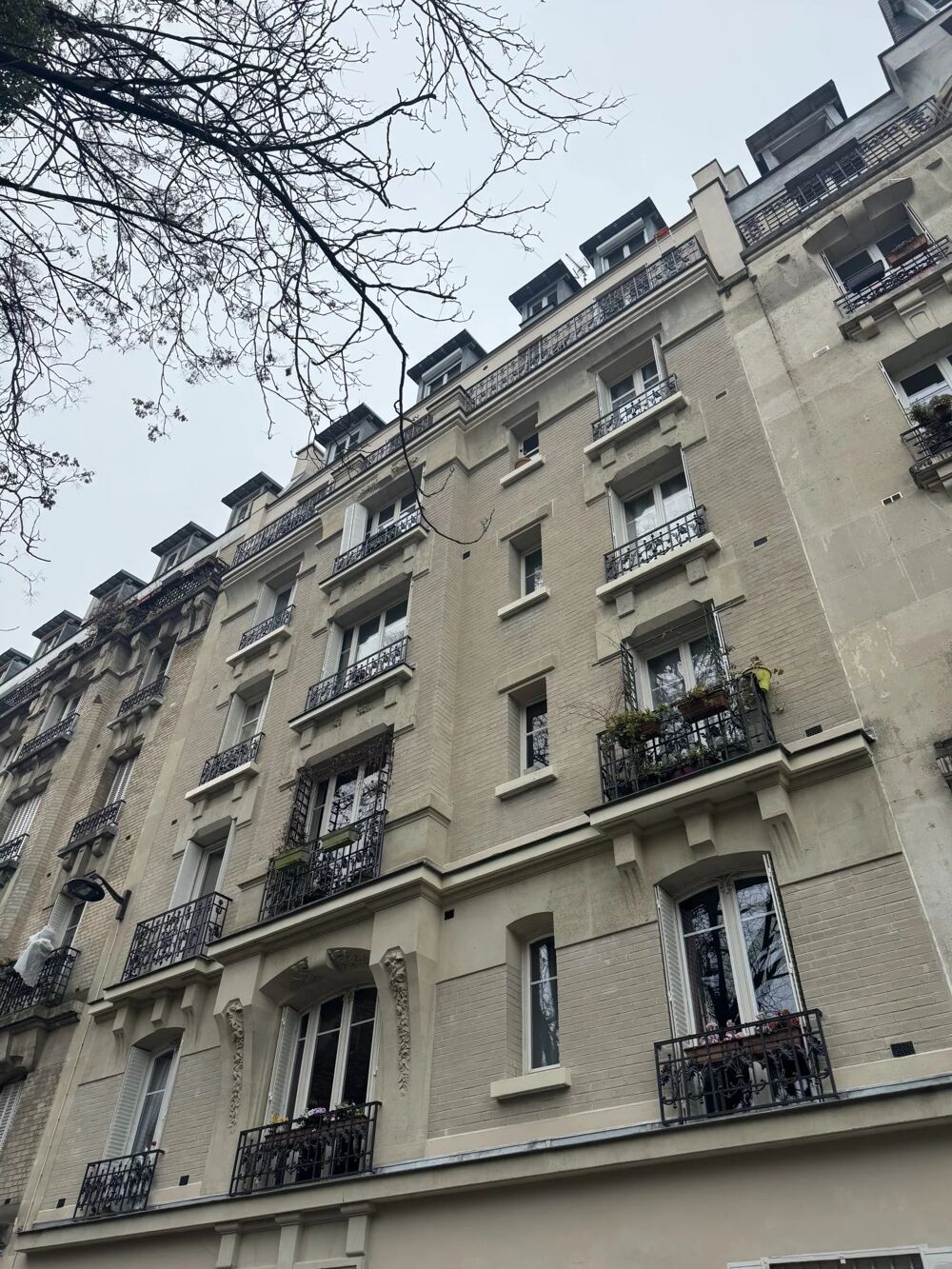 Vente Appartement Appartement 3 pièces 54m² Balcon Paris 20
