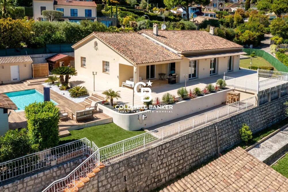 Vue carte postale Saint Paul de Vence - Plain pied - Parfait éta