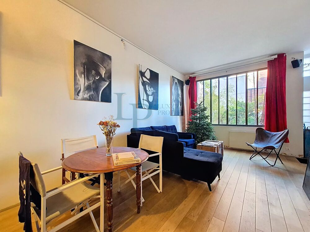 Vente Appartement Ancien atelier d'imprimerie avec verrière 3 pièces, 2 chambres Paris 19