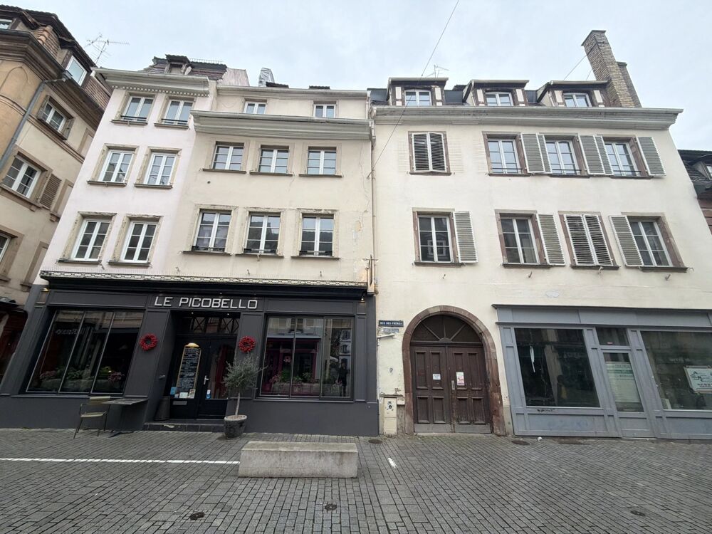Vente Immeuble Hyper centre, ensemble immobilier de 1204,81m2 / 16 lots d'habit Strasbourg