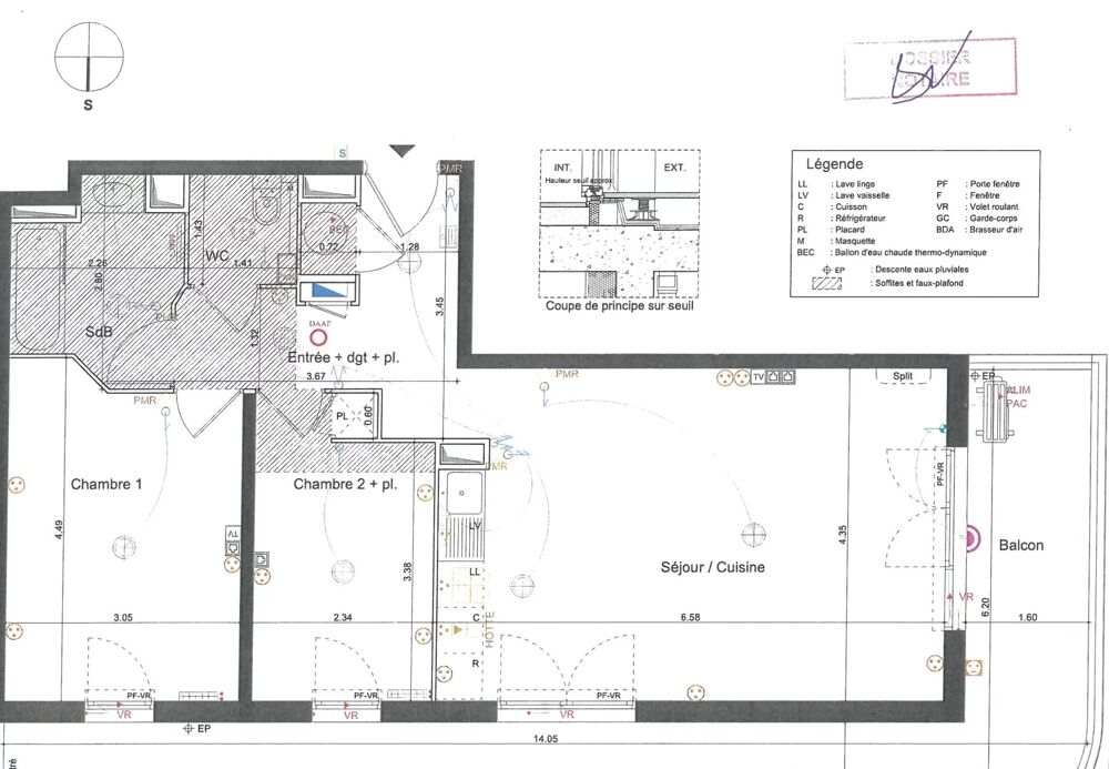 Vente Appartement 3 P immeuble neuf proche aéroport Saint-laurent-du-var