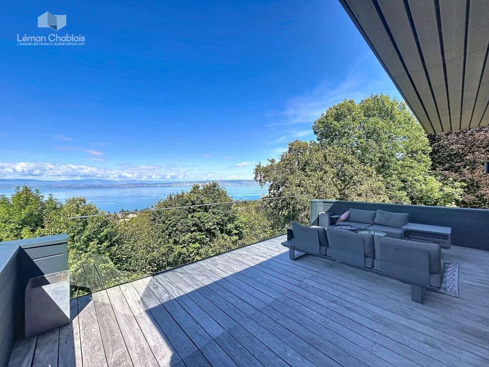 Vente Maison Évian-les-Bains - Villa T4 - Vue panoramique sur le lac Léman Évian-les-bains