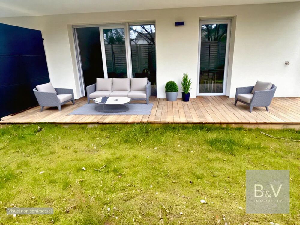Appartement 3 pièces de 65 m² lumineux avec jardin privatif