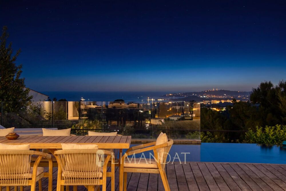   Villa avec vue mer panoramique – Domaine sécurisé - 4 chambres Provence-Alpes-Côte d'Azur, Villeneuve-Loubet (06270)