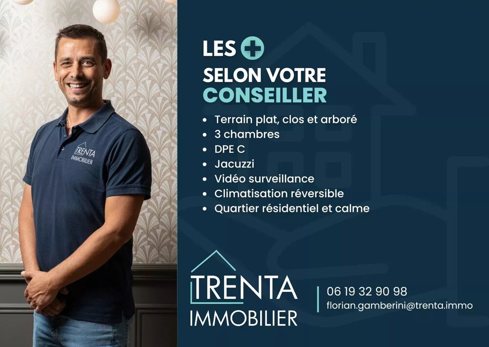 Vente Maison Maison de 200 m² comprenant 3 chambres sur la commune d'Echiroll Échirolles