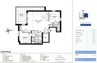  Appartement à vendre 3 pièces 81 m²