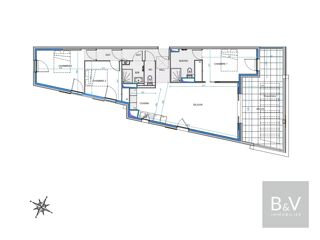  Appartement � vendre 4 pi�ces 91 m�