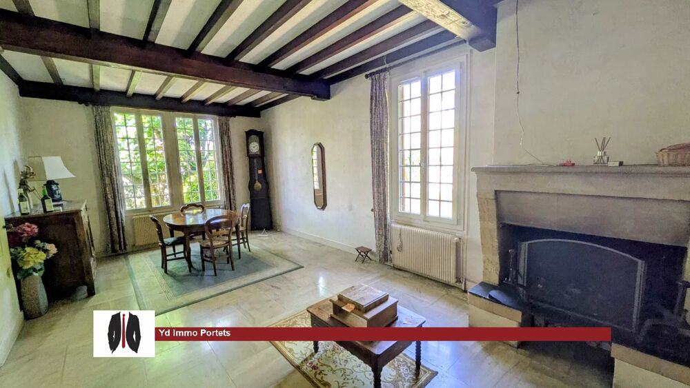 Maison 4 chambres + garage et ateliers Portets